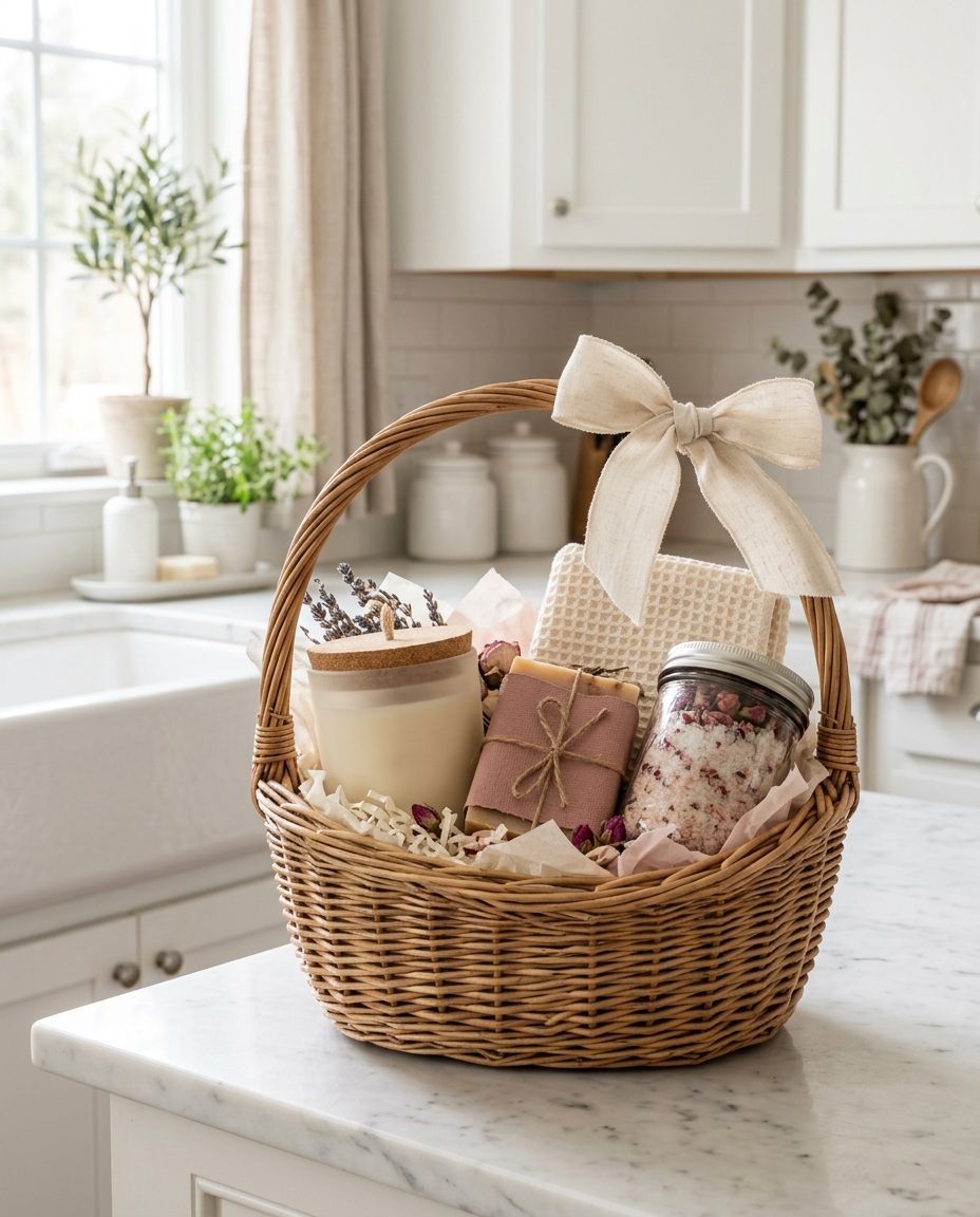 A Quiet Moment — gift basket by Wende's Gift Baskets